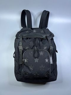 Saint Laurent Paris - Leather Star Patch Backpack