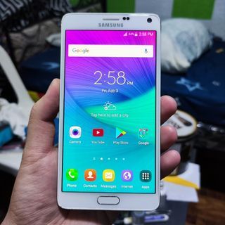 Samsung Galaxy Note 4 32GB 3GB Ram White Smooth