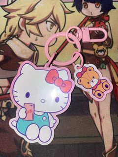 Sanrio Hello Kitty Taipei Metro Card + keyring