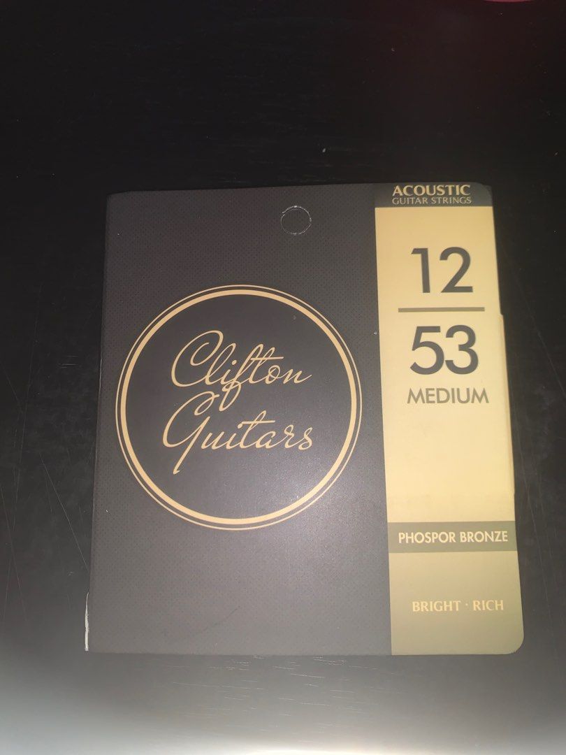 SEALED Clifton Acoustic Guitar Strings (Category: Musical Instruments) located in Paranaque City. Submitted by ashleyreads (Listing ID 1310573209, Image 1). Description: .