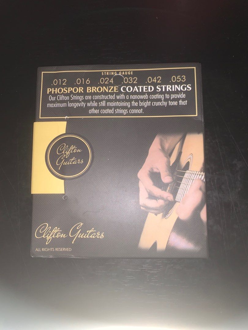 SEALED Clifton Acoustic Guitar Strings (Category: Musical Instruments) located in Paranaque City. Submitted by ashleyreads (Listing ID 1310573209, Image 2). Description: .