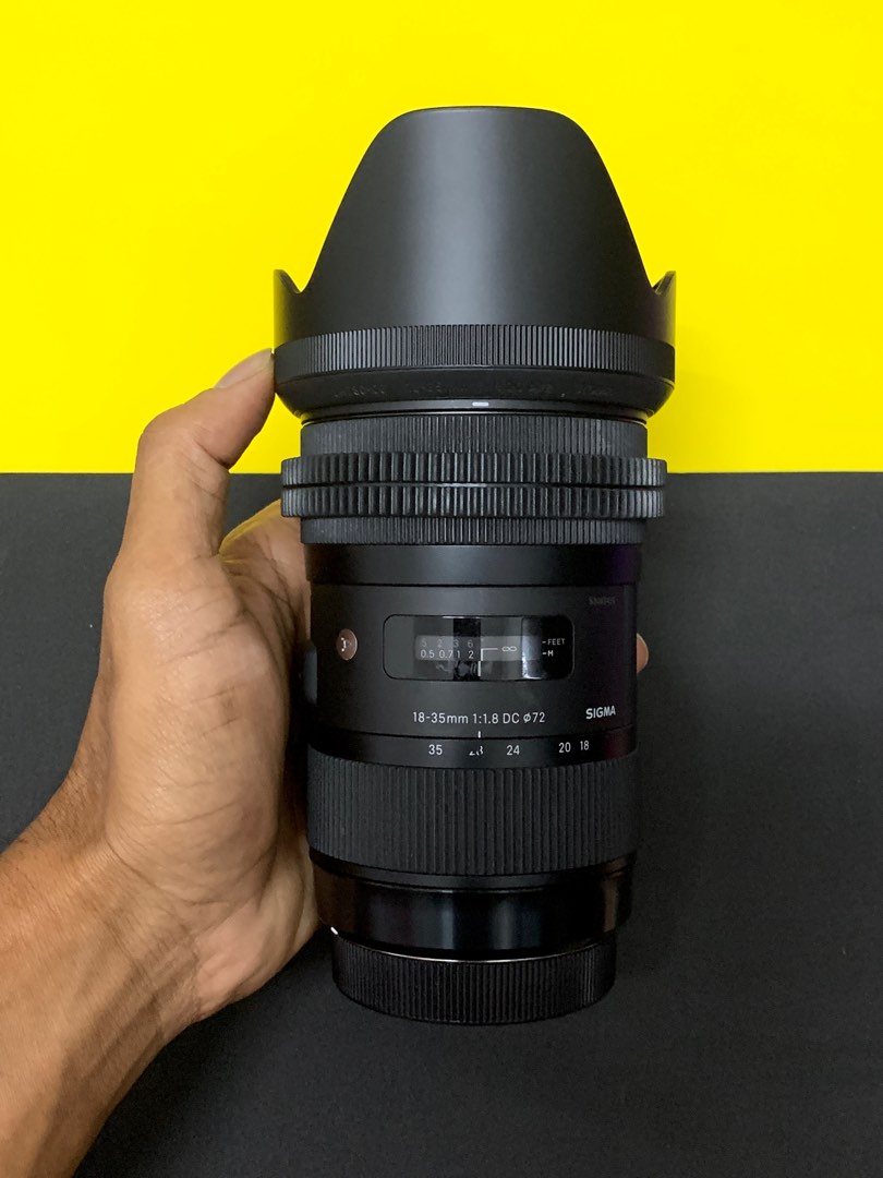 SIGMA 1835mm f/1.8 DC HSM ART LENS ( FOR CANON), Photography, Lens