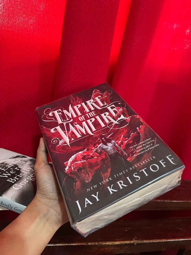 (Signed) Empire of the Vampire by Jay Kristoff, Hobbies &