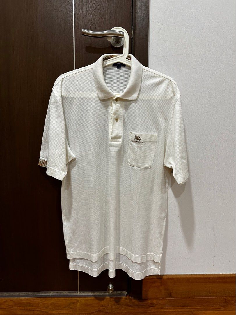 Size L Vintage Burberry Golf Polo Men s Fashion Tops Sets Tshirts Polo Shirts on Carousell