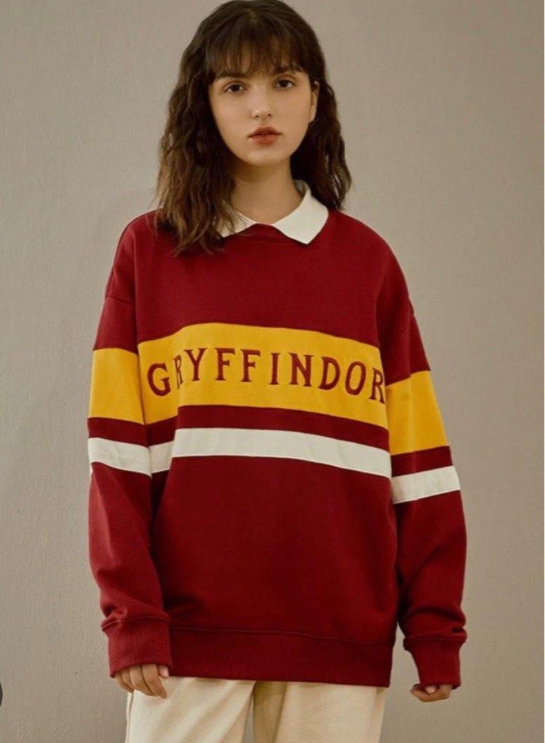 SPAO HARRY POTTER GRYFFINDOR Sweater, Men's Fashion, Tops