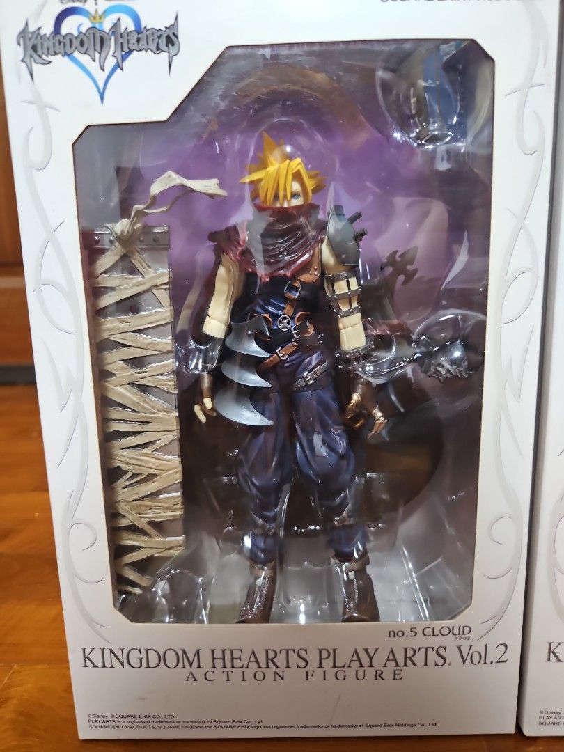 KINGDOM HEARTS PLAY ARTS Vol.2クラウド&セフィロス 【公式通販】