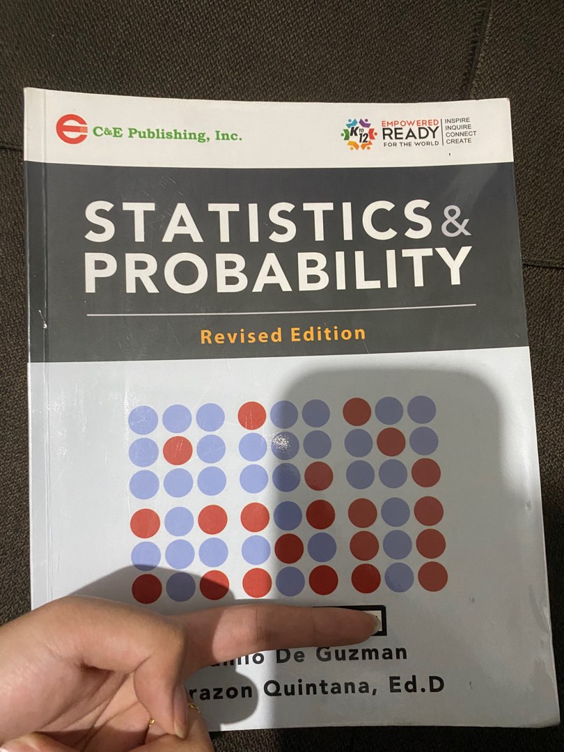 Statistics and Probability Grade 11 SHS book Senior High School ...