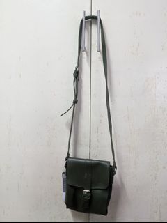 Straightforward Army Green Cross-body Bag
