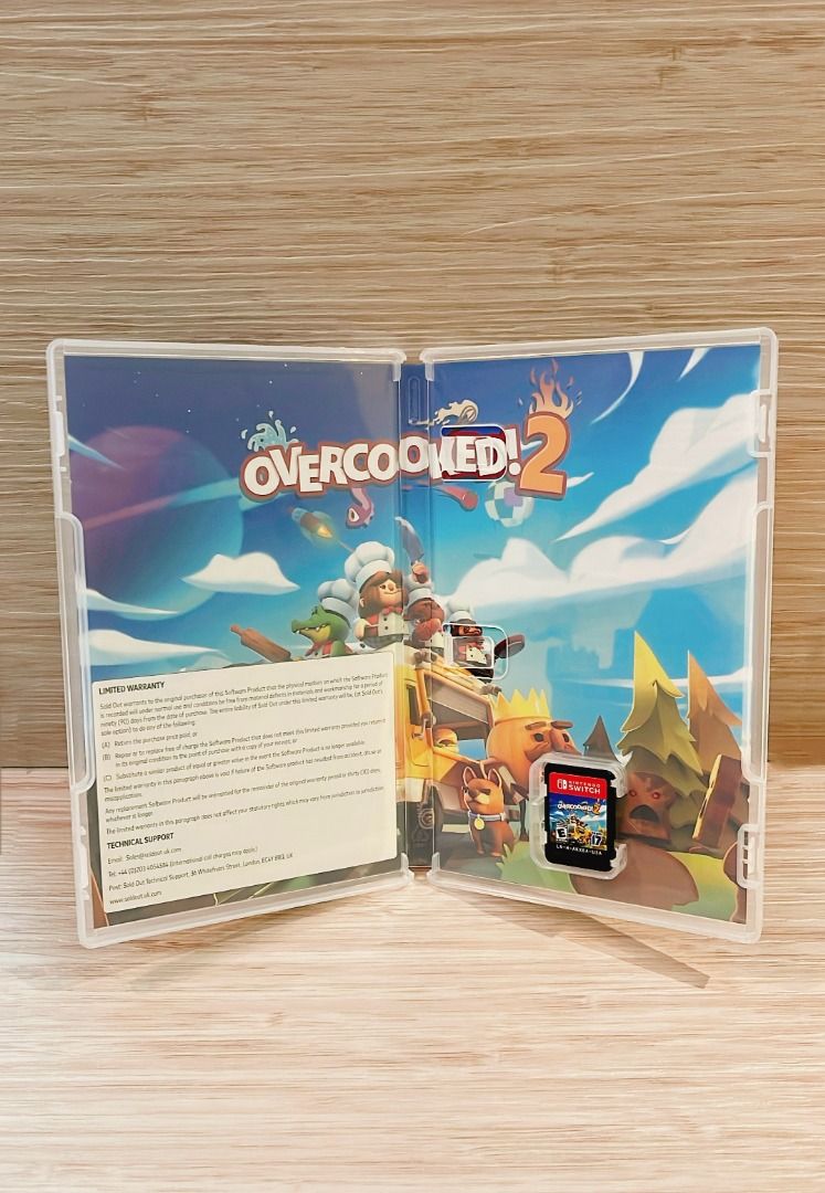 [SWITCH GAME] Overcooked 2 / Super Mario Bros U Deluxe / Mario Kart ...
