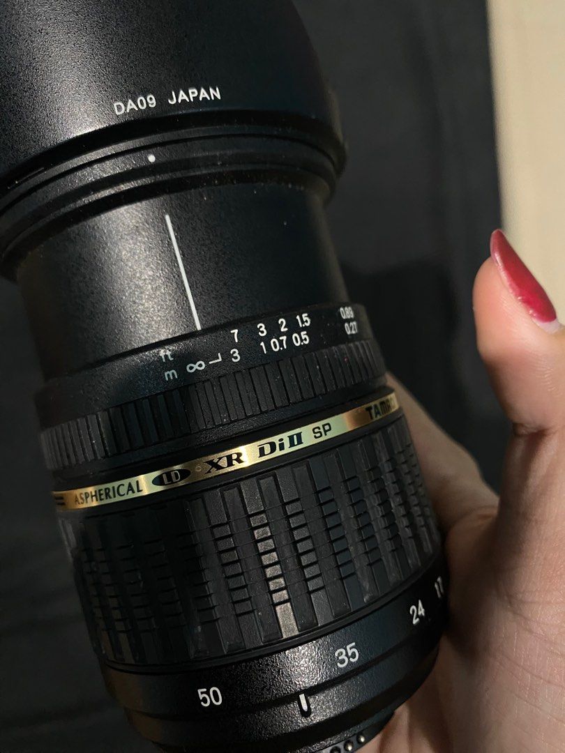 Tamron F2.8 XR lens (Category: Cameras) located in Quezon City. Submitted by ojrangeuice (Listing ID 1310566759, Image 2). Description: Been stocked since I don't use my camera anymore. Well used. Feel free to meet up anf test it out first. Price shown here on orange app. :).