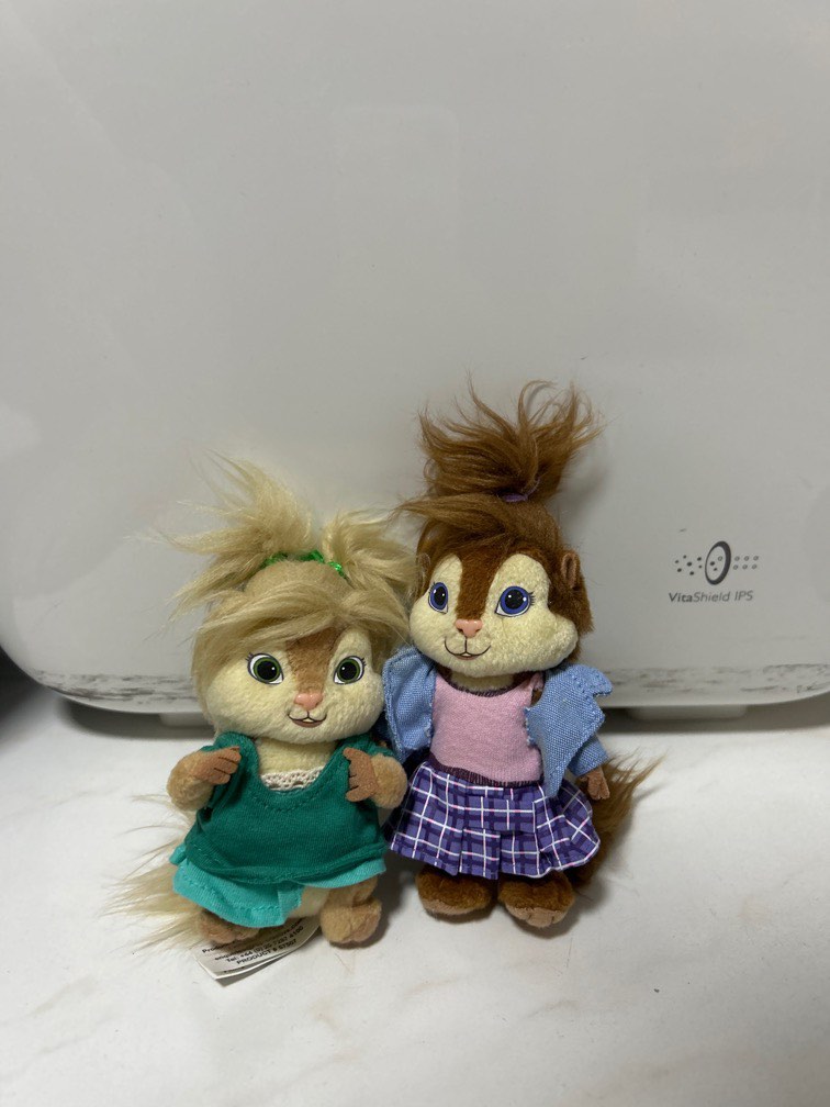 The Chipettes plush toys dolls