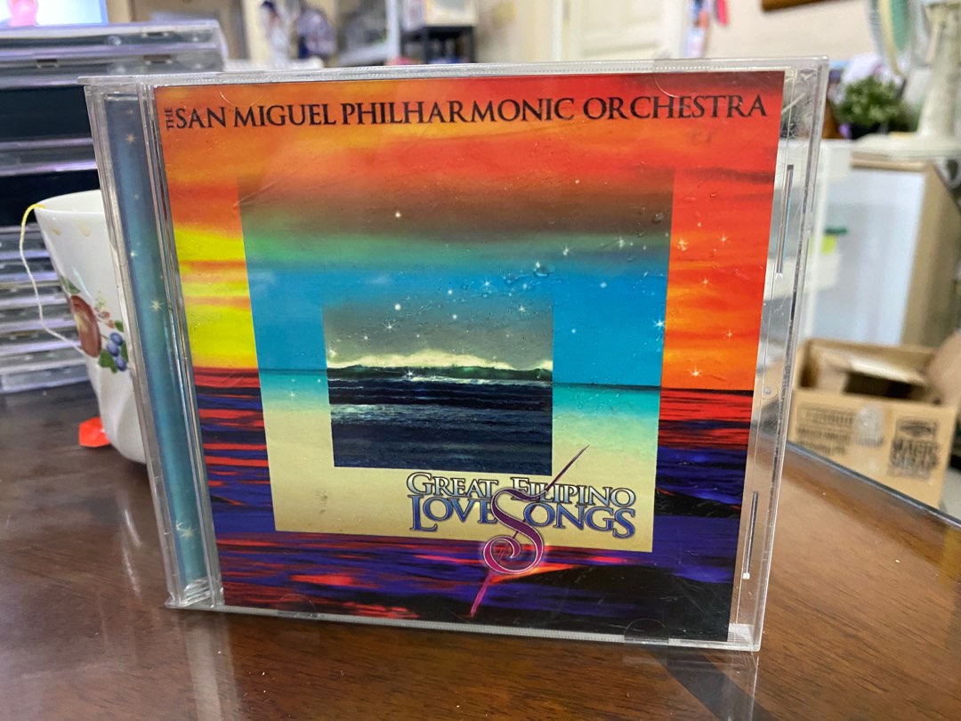 The Great Filipino Love Song - San Miguel Philharmonic Orchesta OPM  Original Music CD BMG Records VG