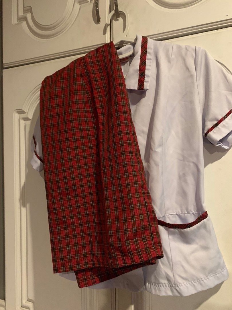 UE SHS Uniform Full Set (Category: Dresses) located in Caloocan City. Submitted by friedkenji (Listing ID 1310555085, Image 1). Description: x2 Blouse x1 Neck Tie x2 Skirt They’re size large. For reference I’m 5’3 36-28-36 BWH. Take all for 900 Open for meet up as long as it’s around A. Mabini Caloocan Buyer shoulders sf. Loc. Caloocan City Used in 2022 - 2023 (2 Sems) RFS: Selling old uniforms.