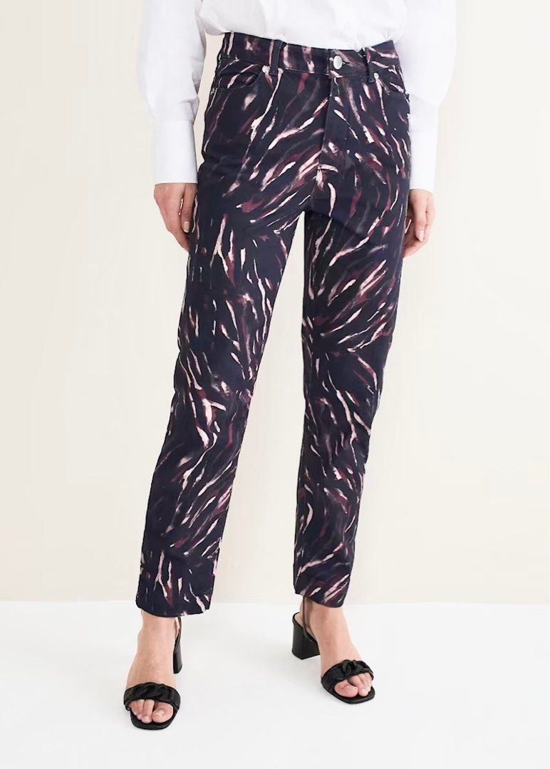 Phase striped jeans top