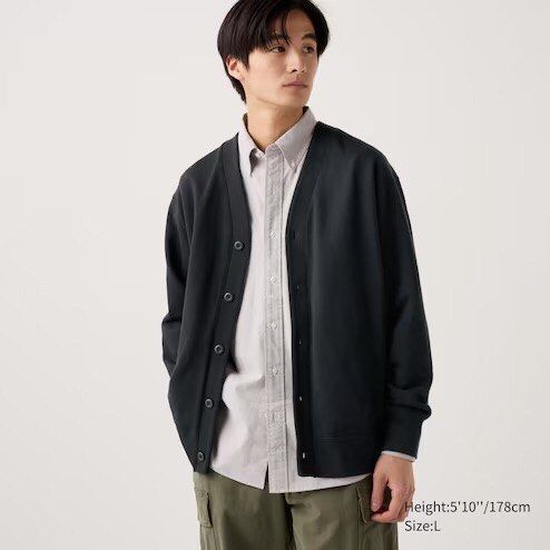 Mens cardigan uniqlo top