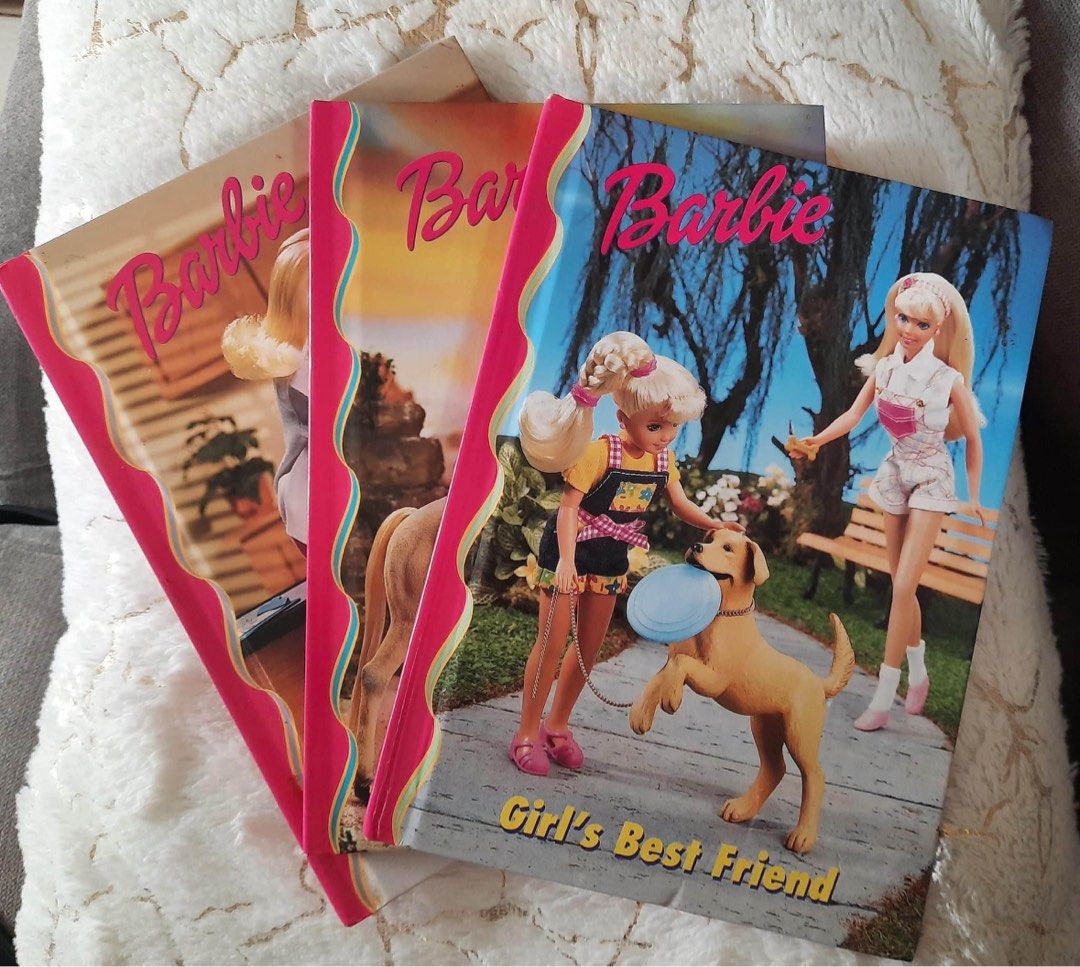 Vintage 1998 Barbie Book set (Category: Storybooks) located in Taytay. Submitted by michidc (Listing ID 1310582161, Image 1). Description: For Sale!! Vintage 1998 Barbie Book Set 250 each Take all for 700 only!!! Pickup/delivery/ Via lalamove Shipping via LBC PAYMENT FIRST POLICY MOP GCASH/BDO Loc Taytay,Rizal.