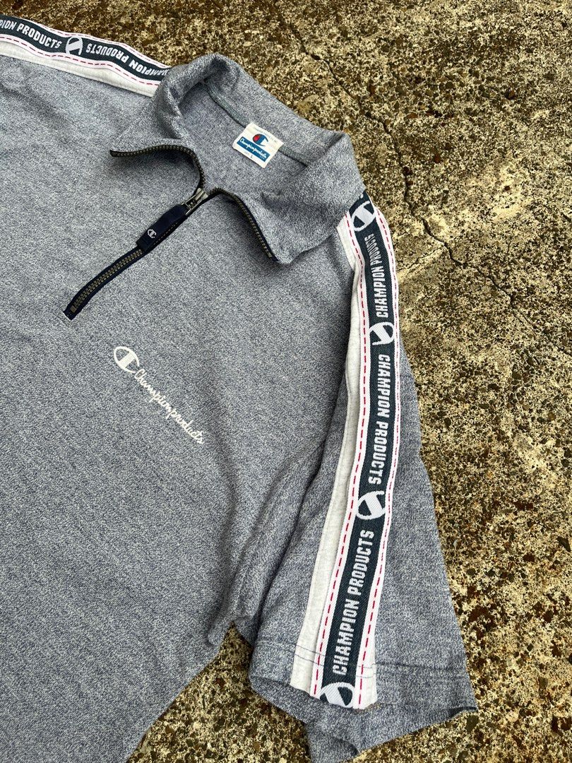 Vintage champion quarter zip hot sale