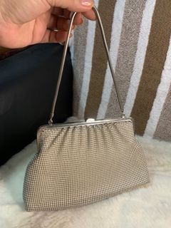 Vintage japan mesh party purse kisslock