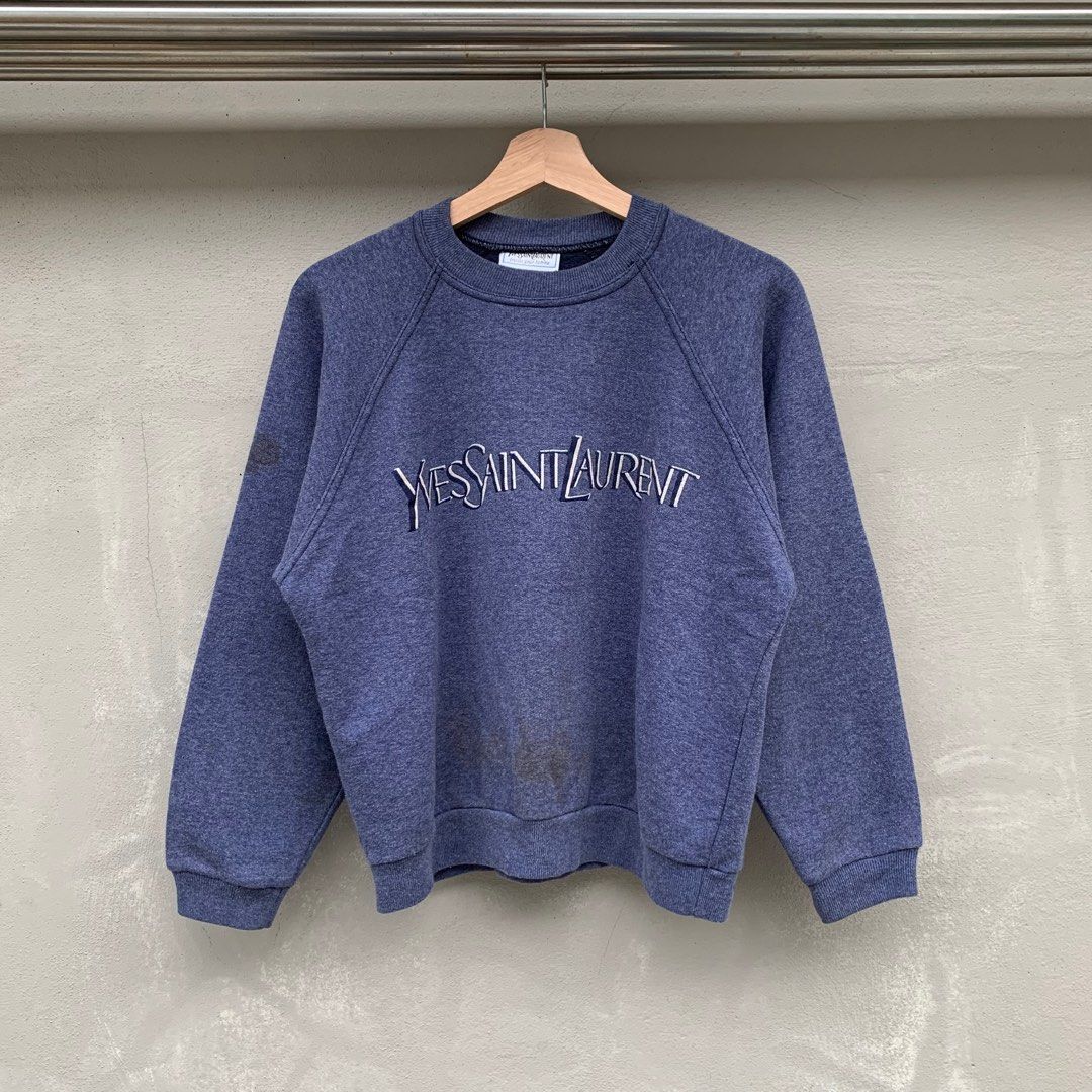 Yves saint laurent sweatshirt vintage store
