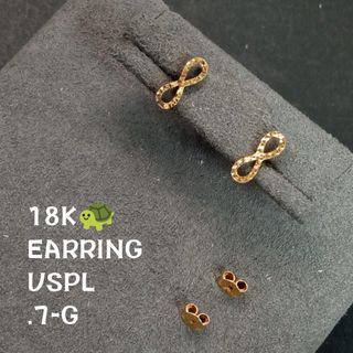 YG Infinity Stud Earring