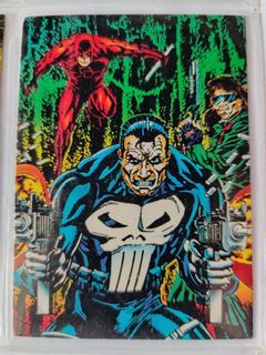 1992 Comic Images The Punisher War Journal Entry 65 - Dead Man's Hand
