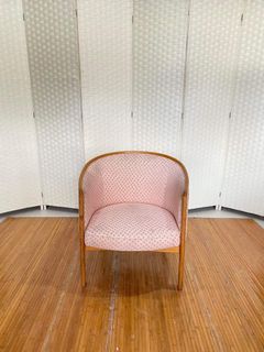 1PC PINK ACCENT CHAIR