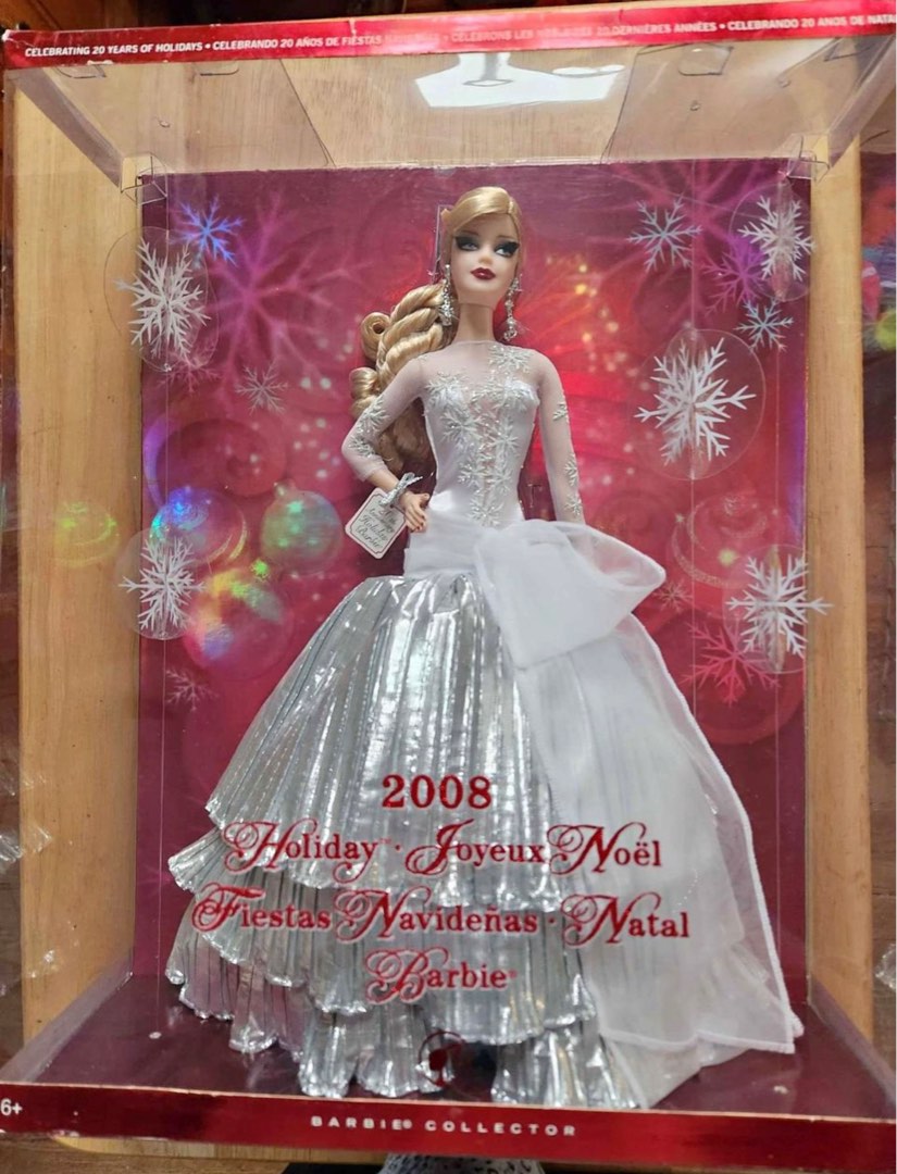 2008 Holiday Barbie Hobbies Toys Toys Games on Carousell