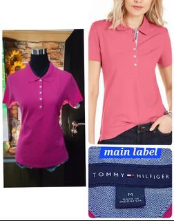 #30 - Tommy Hilfiger Women's 1/2 Button Short Sleeve Slim Polo Shirt