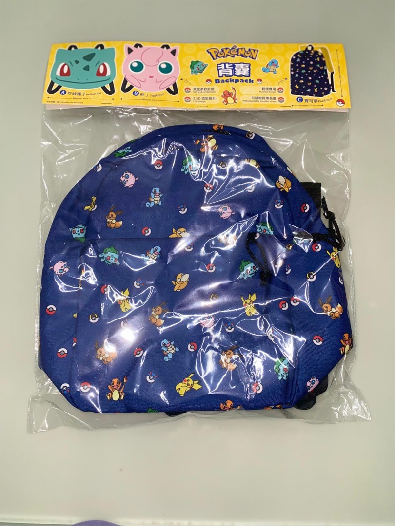 7-11 寶可夢背囊背包7-Eleven Pokemon Backpack 比卡超, 女裝, 手袋及銀包, 背囊- Carousell
