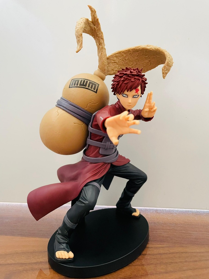 火影忍者疾風傳-「我愛羅」模型BANPRESTO NARUTO Shippuden VIBRATION STARS GARA, 興趣及遊戲, 玩具&  遊戲類- Carousell