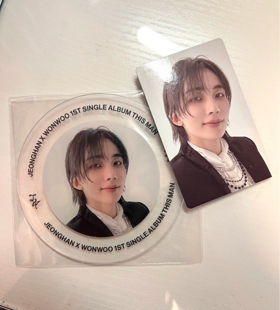 SEVENTEEN セブチ J×W THIS MAN weverse global 特典 コースター
