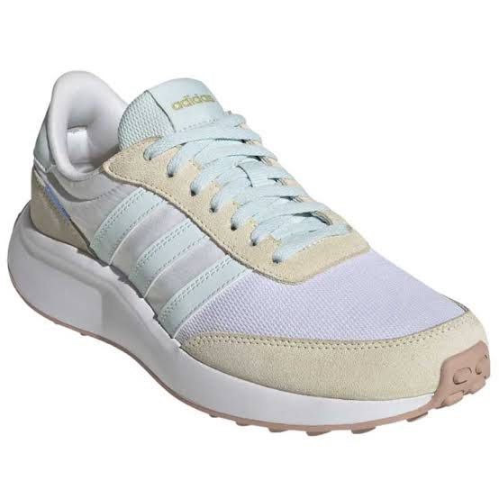 ADIDAS RUN 70s SALE (Category: Sneakers) located in Calamba. Submitted by aleynskyy (Listing ID 1310808275, Image 1). Description: ADIDAS RUN 70s White/Mint ORIG SRP 3,500 Used only twice for walking. Super comfortable as in. Good for long walks. MOP: GCASH SF to be shouldered by buyer .