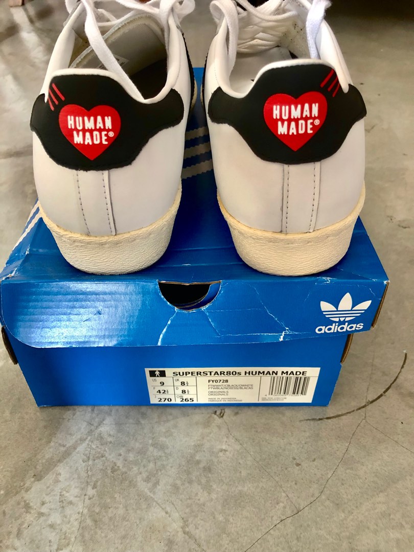 adidas gazelle silver green womens ADIDAS Super Star 80s Human Made 