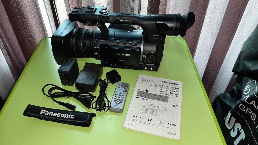 AG AC 160 video camera Panasonic, Photography, Video Cameras on