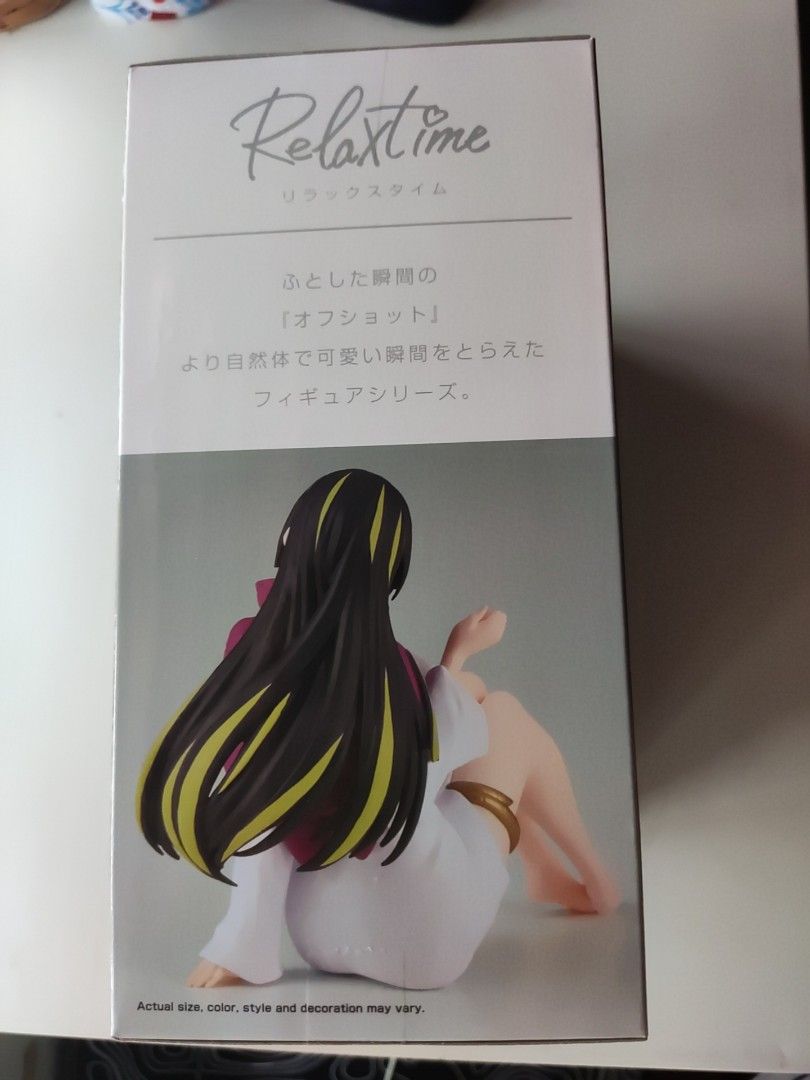 Albis Slime Isekai Relax time Figure MISB (Category: Designer & Blind Box Toys) located in Balagtas. Submitted by eloicat (Listing ID 1310680304, Image 2). Description: Genuine, bought from authentic shops MISB Box Condition: 10/10 Figure Condition: 10/10 light marking on shoe MOP: Online Transfer Only.
