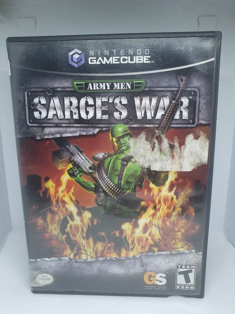 Army Men Sarge's War (Nintendo Gamecube) (Category: Nintendo) located in Quezon City. Submitted by itemsforadoption (Listing ID 1310714084, Image 1). Description: Rfs: Its 2024! Happy New Year! Hoping you have a good year ahead of you! If you have questions feel free to send a message. Though I'll most likely be able to reply from 10am to 8pm. Please be patient and understanding. Decluttering games and items that I've picked up or for friends and