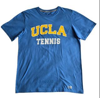 Auth UCLA Tennis University Cotton Shirt by Russel Athletics  Medium