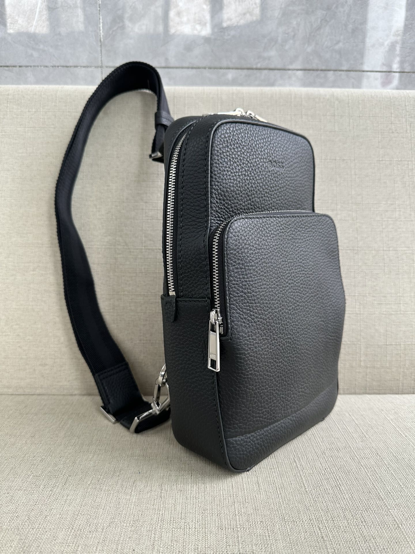 Authentic hugo boss chest bag