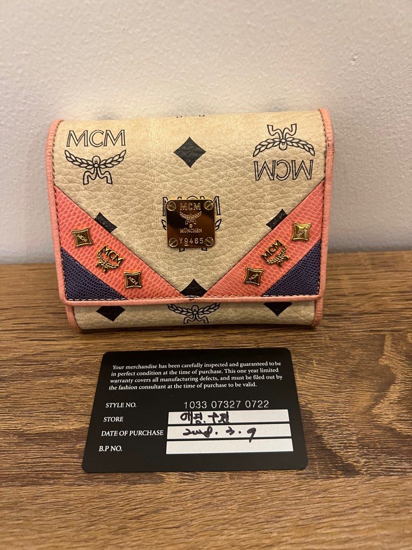Mcm bag and wallet deals