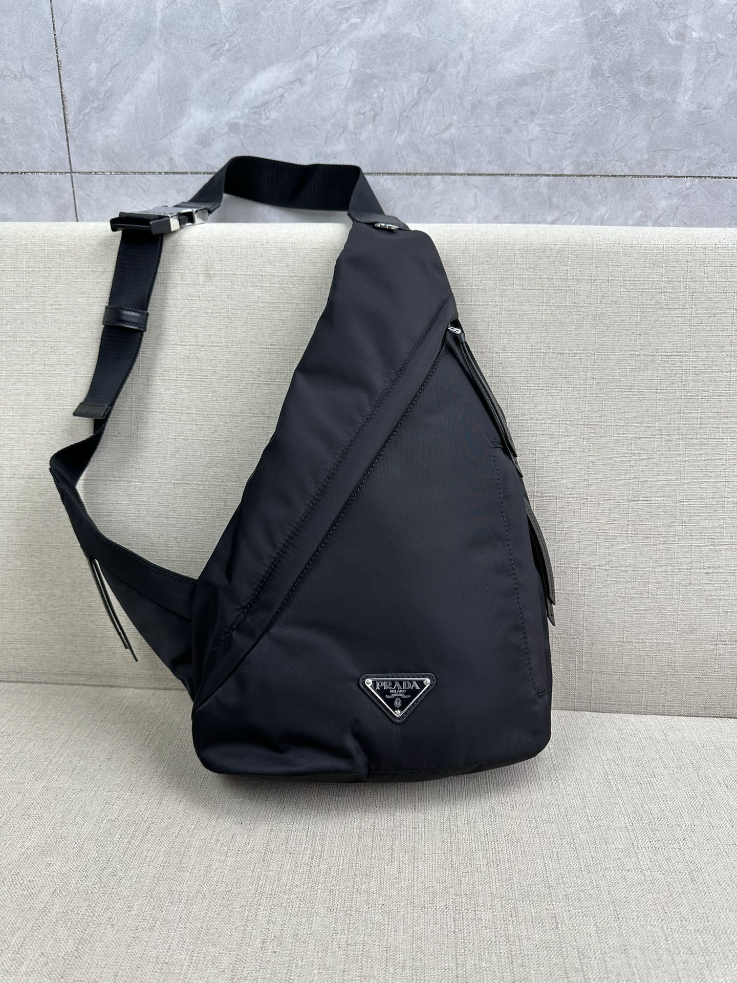 Authentic prada chest bag Men s Fashion Bags Sling Bags on Carousell