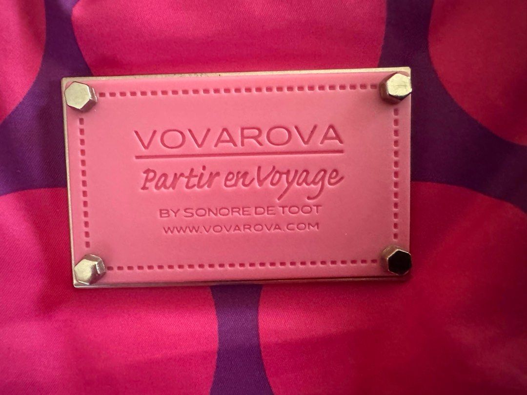 Authentic Vovarova Duffel Bag (Category: Tote Bags) located in Manila. Submitted by etcetera.mnl (Listing ID 1310712781, Image 3). Description: Authentic Vovarova Duffel Bag Like New Condition Unused/Bought and Stored Striking Colors of Magenta & Fuchsia Nylon Material; Water-repellent Soft and fluffy (fiberfill) 1 interior and 1 exterior pocket Dimension 16 x 14 x 12 inches Bought for 3k Selling for 1,500 only Items we sell are personally bought