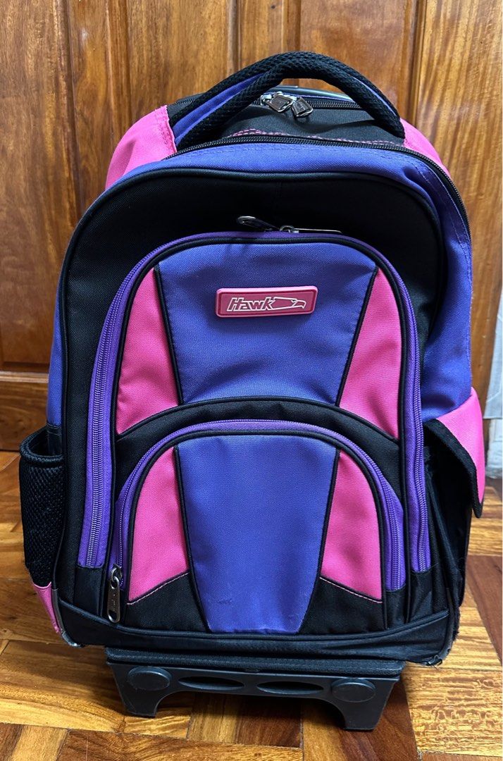 Backpack Trolley (Category: Backpacks) located in Malabon City. Submitted by kidsmnl (Listing ID 1310780022, Image 1). Description: BACK TO SCHOOL :Backpack trolley original Hawk brand. Good as new. Decluttering.