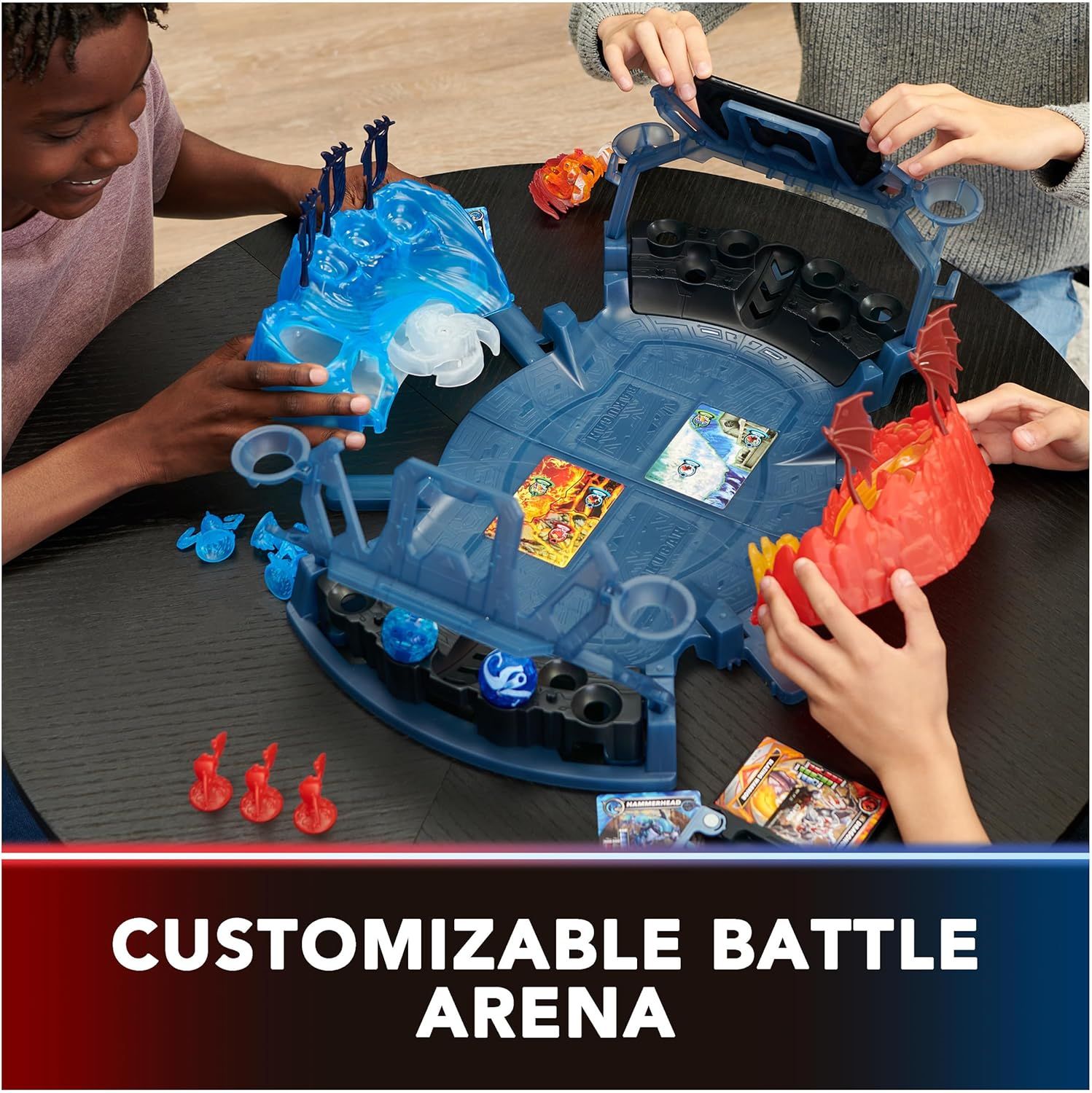 Bakugan Ultimate Battle Arena Playset with Special Attack Dragonoid ...