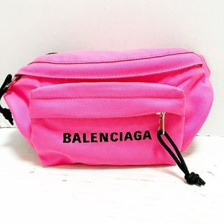 BALENCIAGA Waist Pouch Wheel Belt Bag S 569978 Pink Nylon