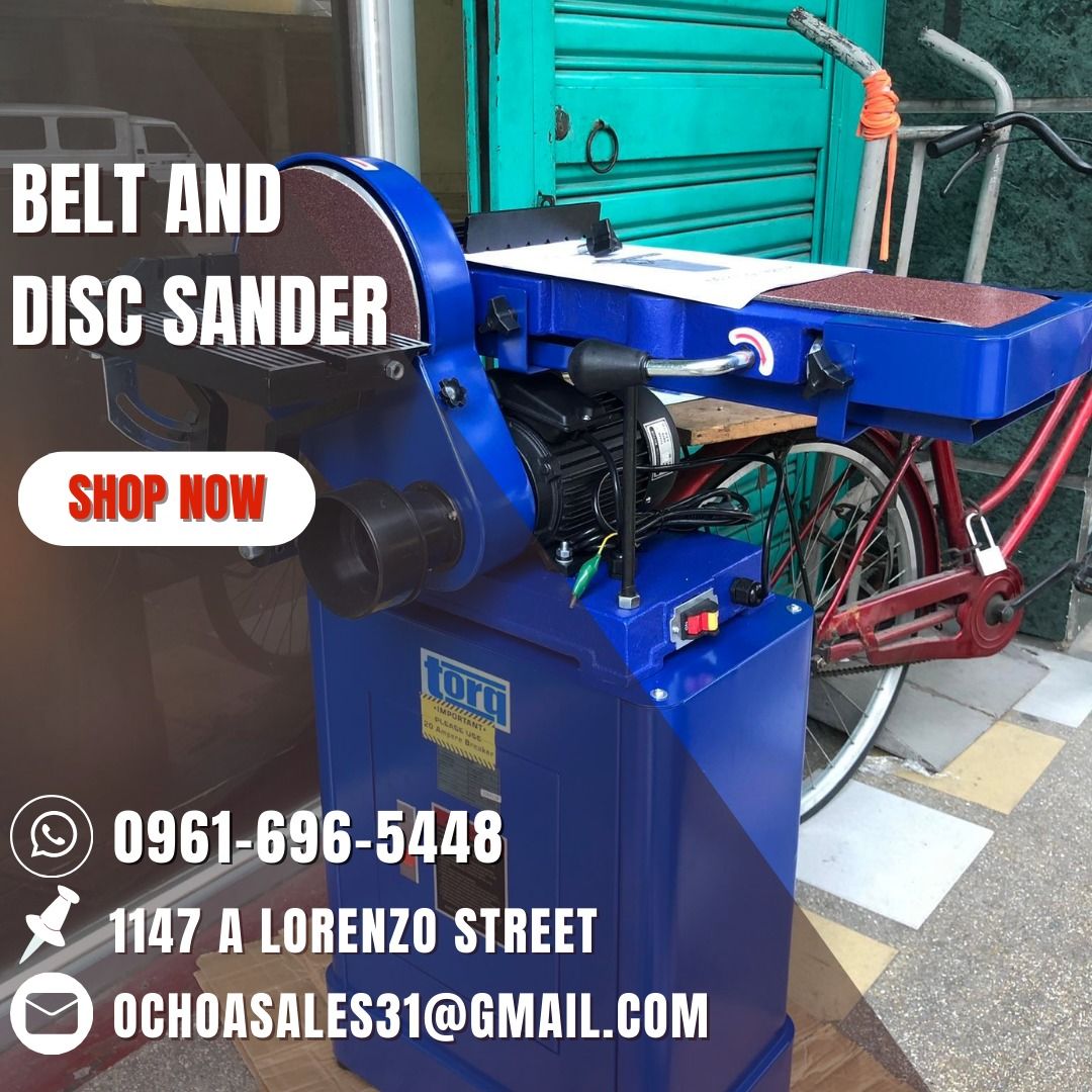BELD AND DISC SANDER, Commercial & Industrial, Construction & Building ...