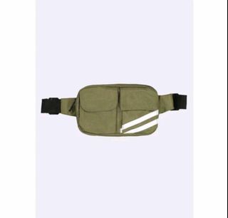 Bench men's belt bag. Navy green