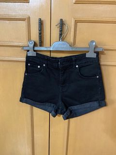 Bershka Black Shorts