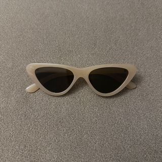 Bershka Brown Framed Cat Eye Sunglasses