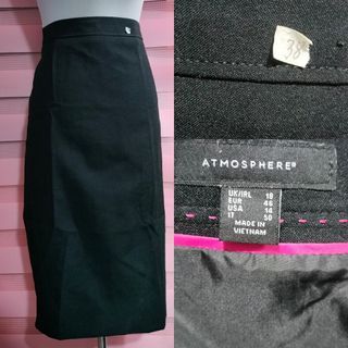 Black Plus size Skirt