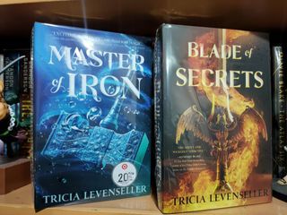 Bladesmith Series (Blade of Secrets + Master of Iron) by Tricia Levenseller HB set new